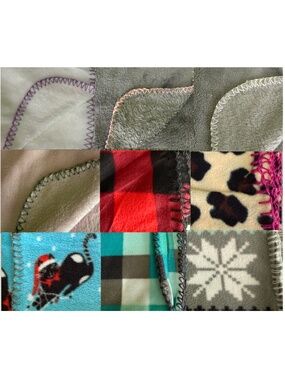 2-Piece Plush or Fleece Throw Blanket Set – Choose Any 2
